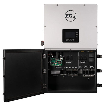 EG4 18K Inverter | 18KPV Hybrid Inverter All-In-One Solar Inverter | 18000W PV Input | 12000W Output | 48V 120/240V Split Phase | EG4-18KPV-12LV