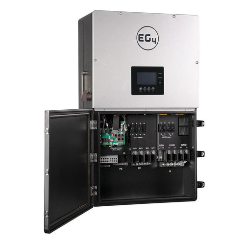 EG4 18K Inverter | 18KPV Hybrid Inverter All-In-One Solar Inverter | 18000W PV Input | 12000W Output | 48V 120/240V Split Phase | EG4-18KPV-12LV