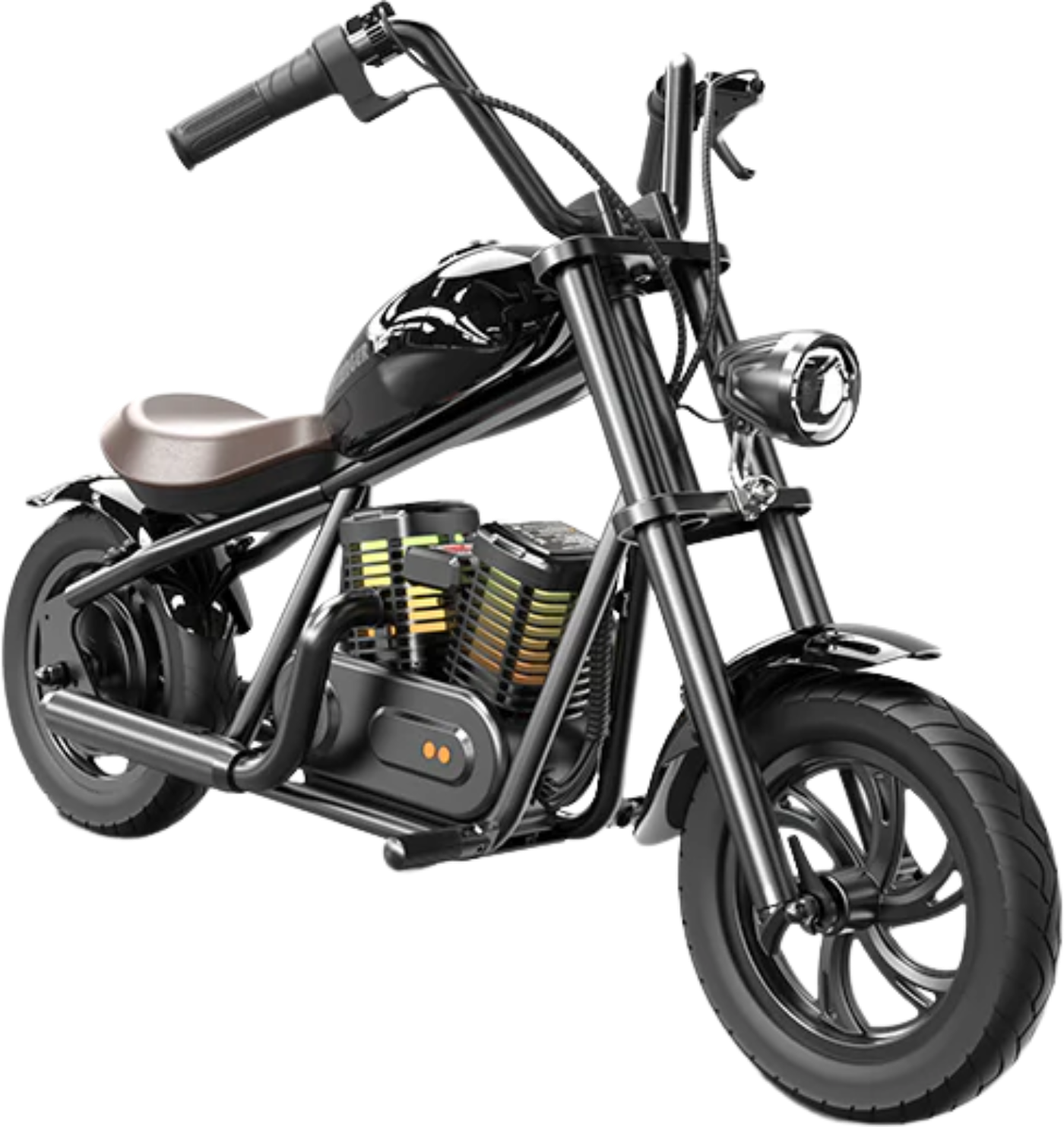 Hyper Gogo Challenger 12 Plus Electric Kids Motorcycle Bluetooth Speaker 21.9V 160W 10 MPH 7.5 Miles EL-MB07P New - EL-MB07P-ORANGE