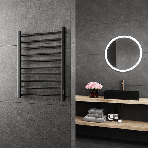 Paris Mirror Elen Wall Mounted Electric Towel Warmer in Chrome 32" - ELEN32
