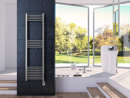 Paris Mirror Eos Wall Mounted Electric Towel Warmer in Gun Metal - EOSGMTFL17