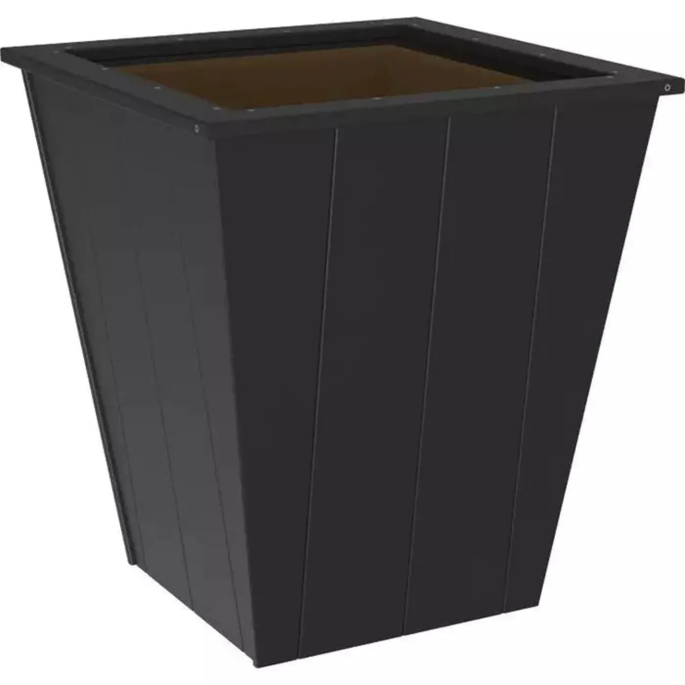 LuxCraft 26" Poly Elite Planter - EP26BK