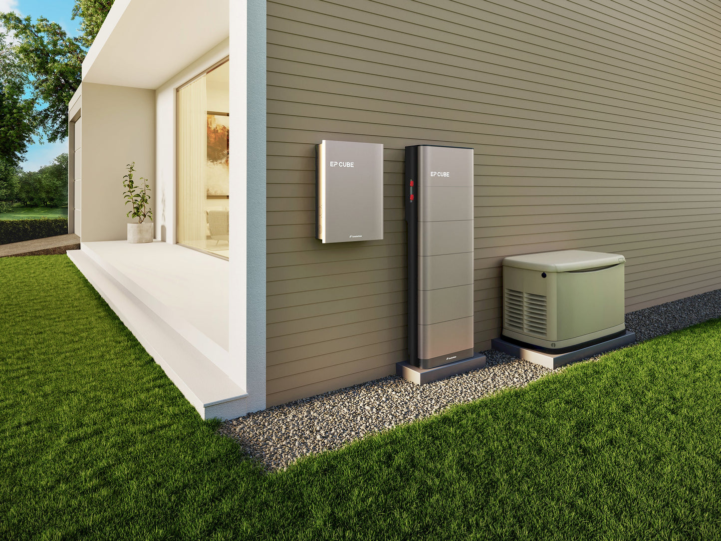 Canadian Solar EP Cube 2.0 All-In-One Solar Energy Storage System | 11.5kW 120/240V Output | 23kW Solar PV Input | 5 - 40kWh Battery Capacity | Service Entrance Rated