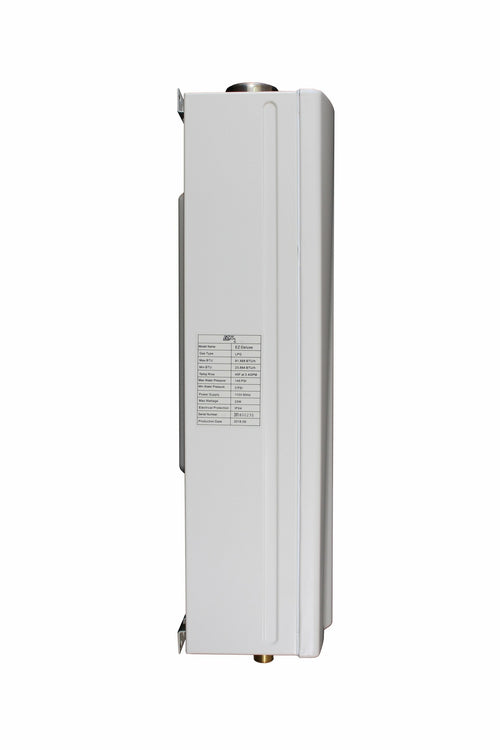 EZ Tankless EZDELUXENG 4.4 GPM 87500 BTU Natural Gas Indoor Tankless Water Heater with Vent Kit New