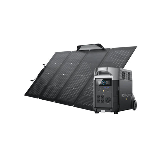 Aurora Generators EcoFlow DELTA Pro + 1*400W Solar Panel - PowerGen USA - DELTAPro-400W-US
