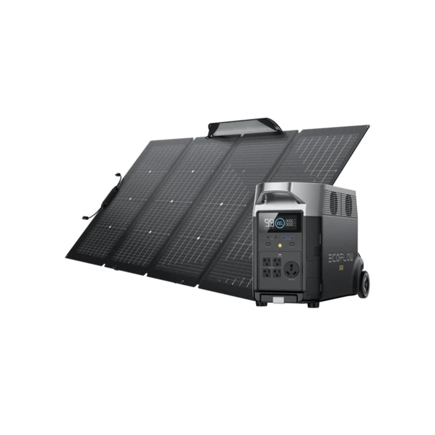 Aurora Generators EcoFlow DELTA Pro + 1*400W Solar Panel - PowerGen USA - DELTAPro-400W-US