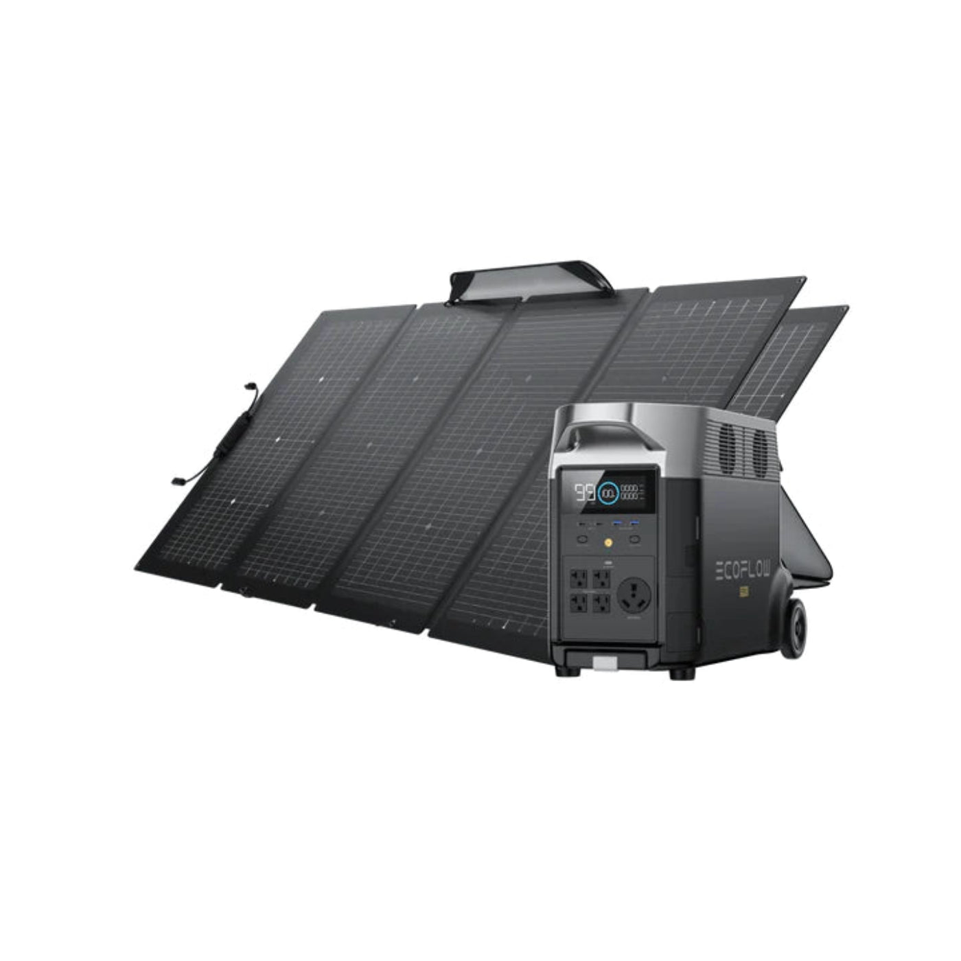 Aurora Generators EcoFlow DELTA Pro + 2*400W Solar Panel - PowerGen USA - DELTAPro-400W2-US