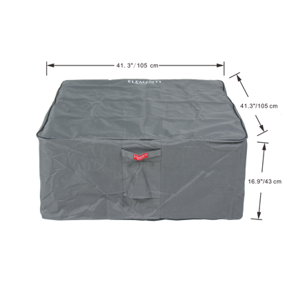 Elementi Plus Victoria Fire Table Cover Dimension