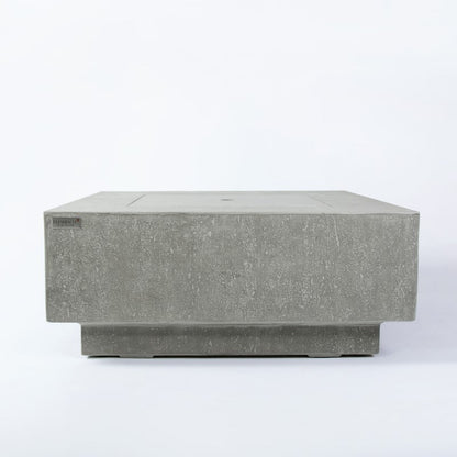 Elementi Plus Victoria Fire Table Side View