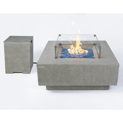 Elementi Plus Victoria Fire Table with Tank Cover