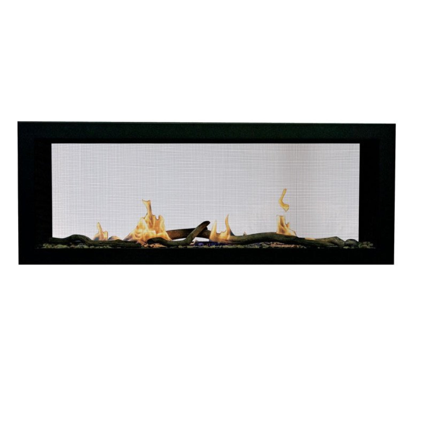 Sierra Flame  Slim See-through Linear Fireplace - EMERSON-48-DELUXE-NG