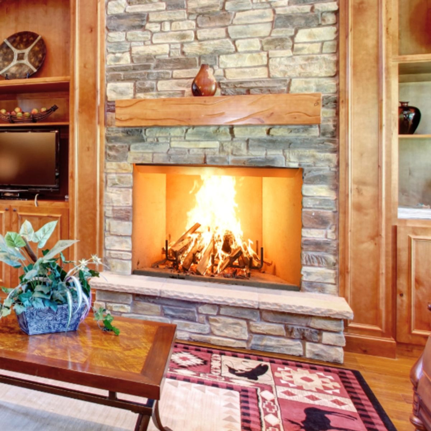 Empire Blackburn 36" Wood Burning Fireplace -  WB36FB0F