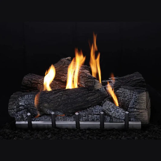 Empire Carol Rose 24" Wildwood Refractory Outdoor Gas Log Set - OLX24WR, ONR24N