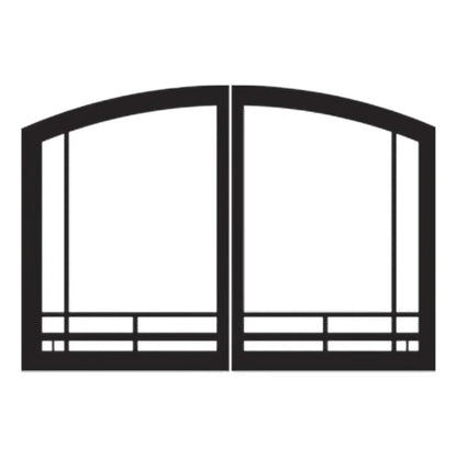 Empire - Door Sets for Breckenridge Select Vent Free Fireboxes - VBR32GMBL, VBY32GBL