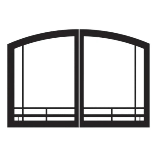 Empire - Door Sets for Breckenridge Select Vent Free Fireboxes - VBR32GMBL, VBY32GBL