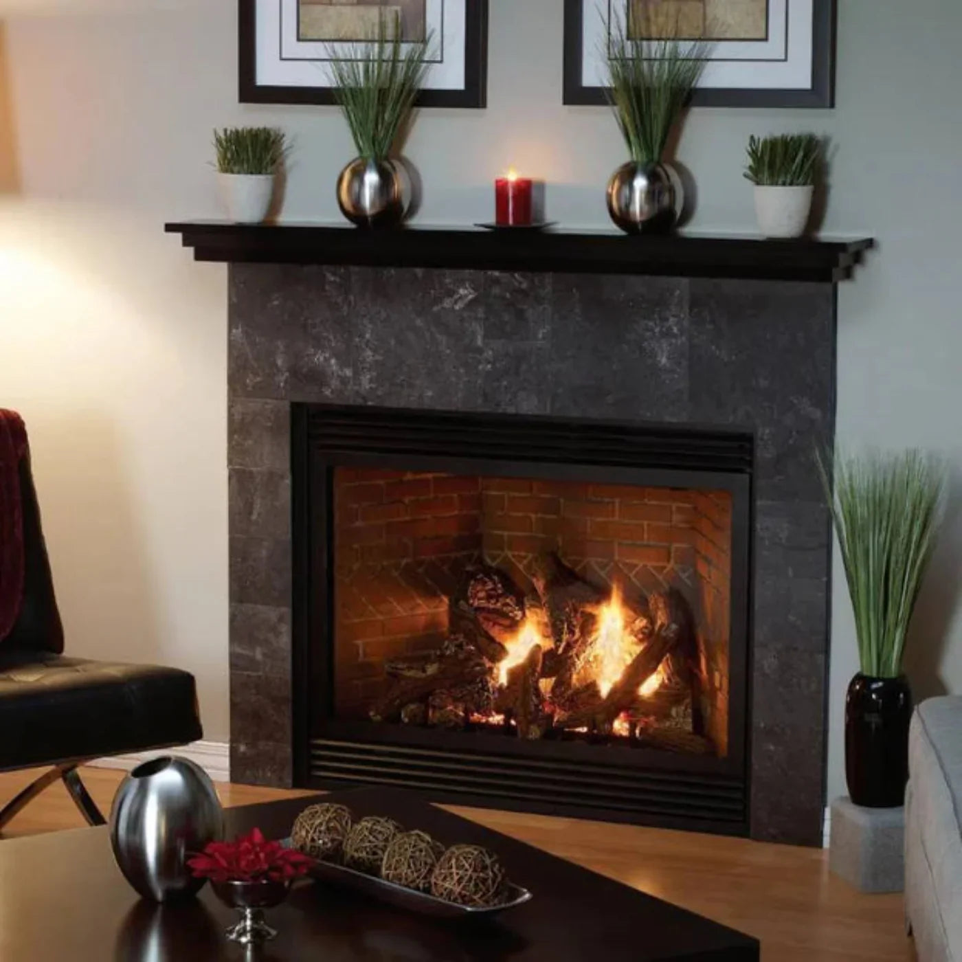 Empire Tahoe Luxury 42" Direct Vent Gas Fireplace | DVX42FP - DVX42FP31LN