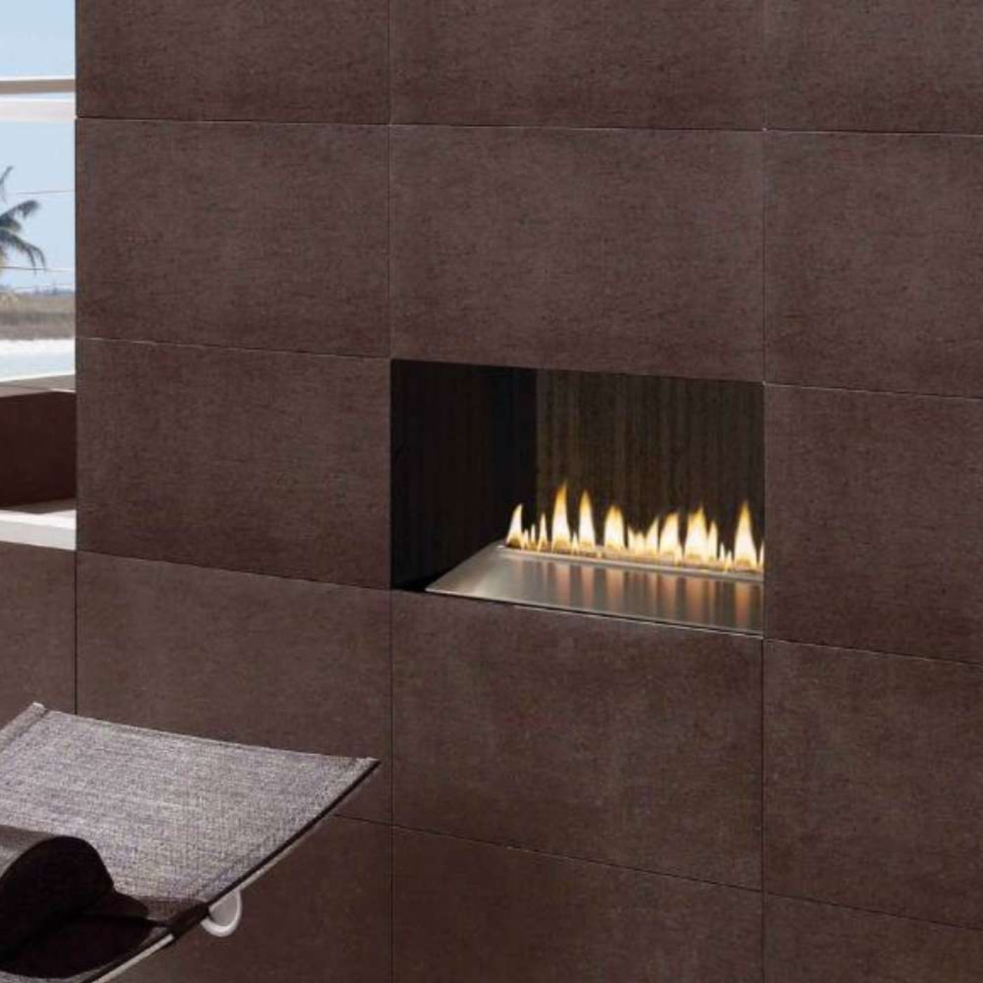 Empire Carol Rose Loft 30" Outdoor Contemporary Vent Free Burner - OLI30P