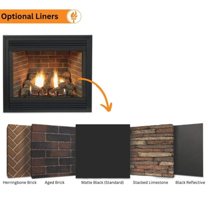 Empire Tahoe Premium 36" Direct Vent Gas Fireplace | DVP36FP - DVP36FP30N