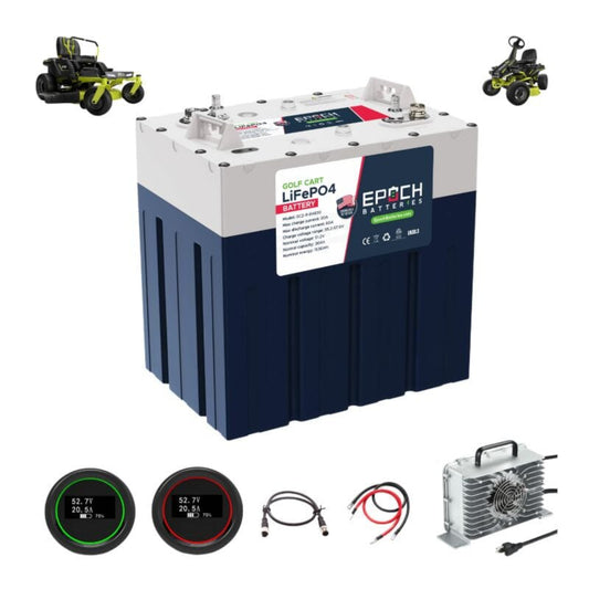 Epoch 48V 30Ah or 60Ah Ryobi Electric Lawn Motor - Replacement Lithium Battery Kit - Ryobi-48V-30Ah-Kit