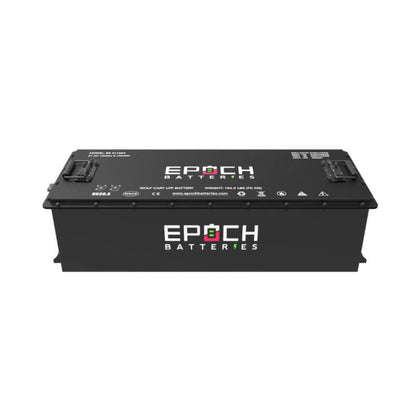 Epoch 48V 160Ah Lithium (LiFePO4) Golf Cart Battery - Complete Kit - BB51160A-Kit
