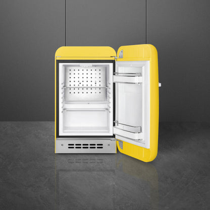 Smeg Retro-style Yellow - FAB5URYW3