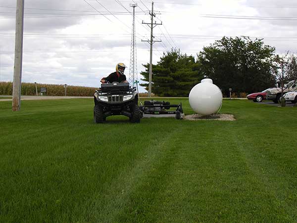 Commercial Grade Pull Behind Finish Cut Mower AcrEase Model Pro60K