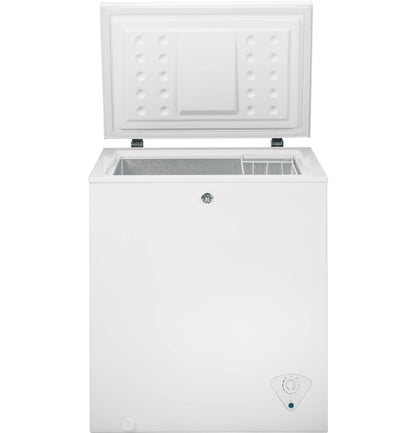 GEGE Appliances 5.1 Cu. Ft. Manual Defrost Chest Freezer White - FCM5STWW