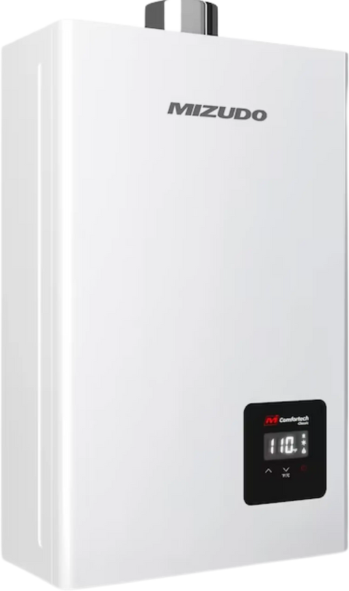 Mizudo 3.6 GPM Tankless Water Heater Indoor Natural Gas 80,000 BTU 120V New - FDG-CS80W-NG