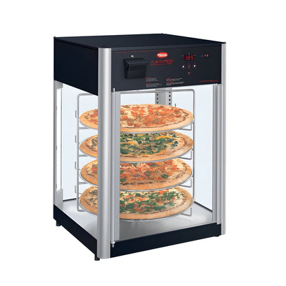 Hatco FDWD-2 19" Flav-R-Fresh 2-Door Humidified Impulse Full-View Display Cabinet with Digital Control - FDWD-2