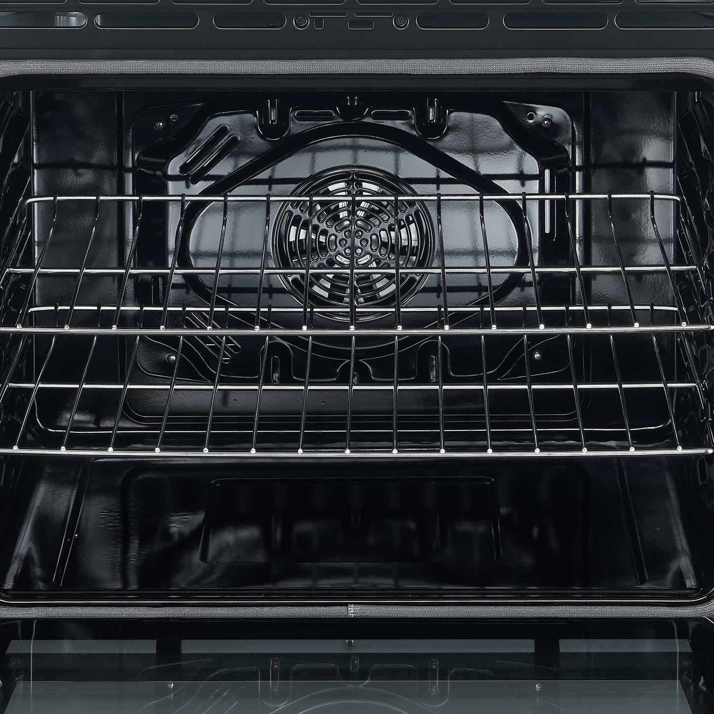Forno 5-Piece Appliance Package - 30-Inch Electric Range, Under Cabinet Range Hood, Refrigerator with Water Dispenser, Dishwasher, and 30-Inch Microwave Drawer in Black with Stainless Steel Trim - APW5-6012-30BLK-MWD30