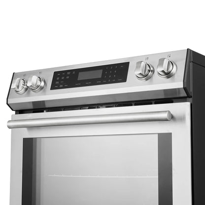 Forno Espresso Donatello 30-Inch Induction Range with Digital Display in Stainless Steel  - FFSIN0905-30