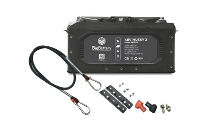 Big Battery 48V 4X HUSKY 2 KIT – EG4 6K OFF-GRID INVERTER - K0707