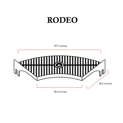 Fogues TX Curved Grill for Open Fire Grill - TXGRILL80
