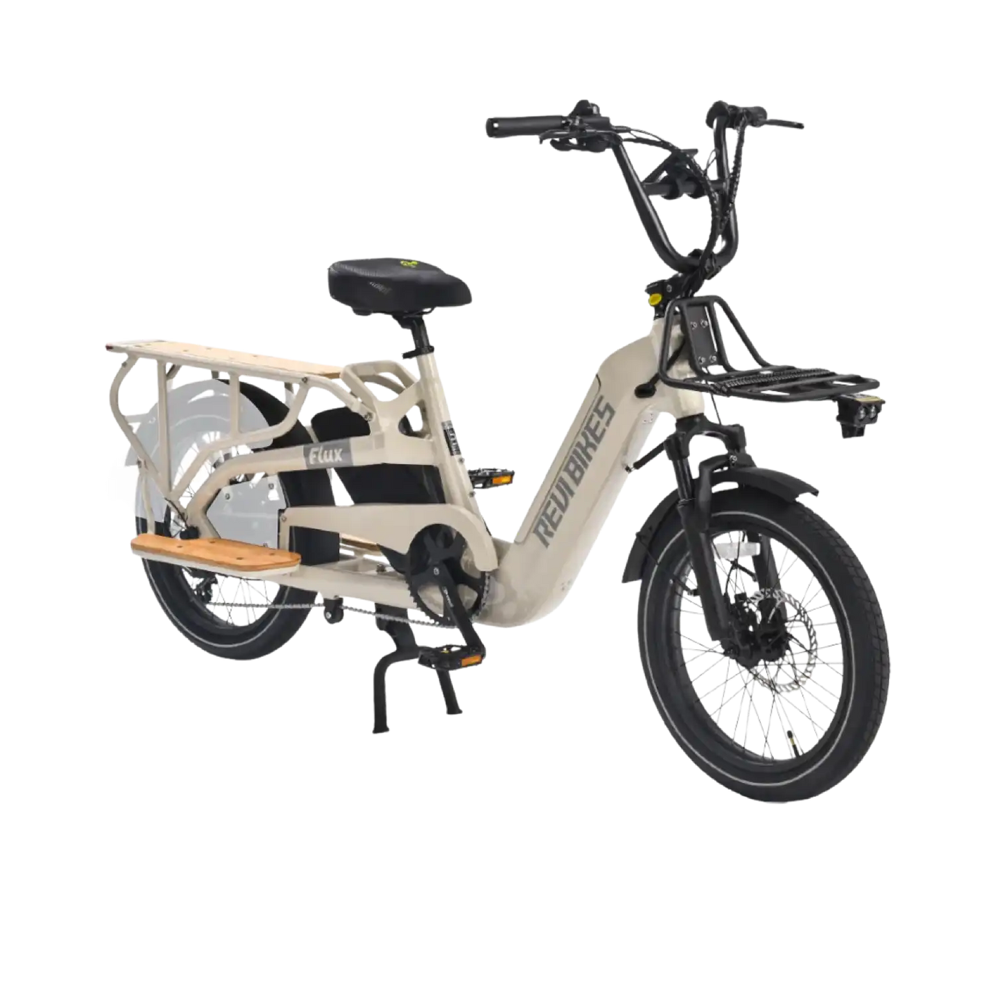 Samson Revi Bikes Flux E-Bike Lithium Ion 48V 15Ah 750W 55 Mile Range 25 MPH New - FLUX-CREAM