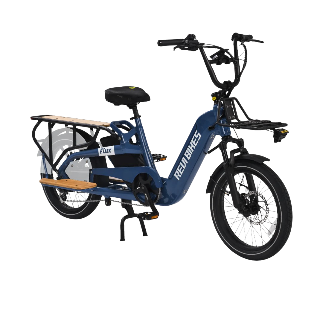 Samson Revi Bikes Flux E-Bike Lithium Ion 48V 15Ah 750W 55 Mile Range 25 MPH New - FLUX-CREAM