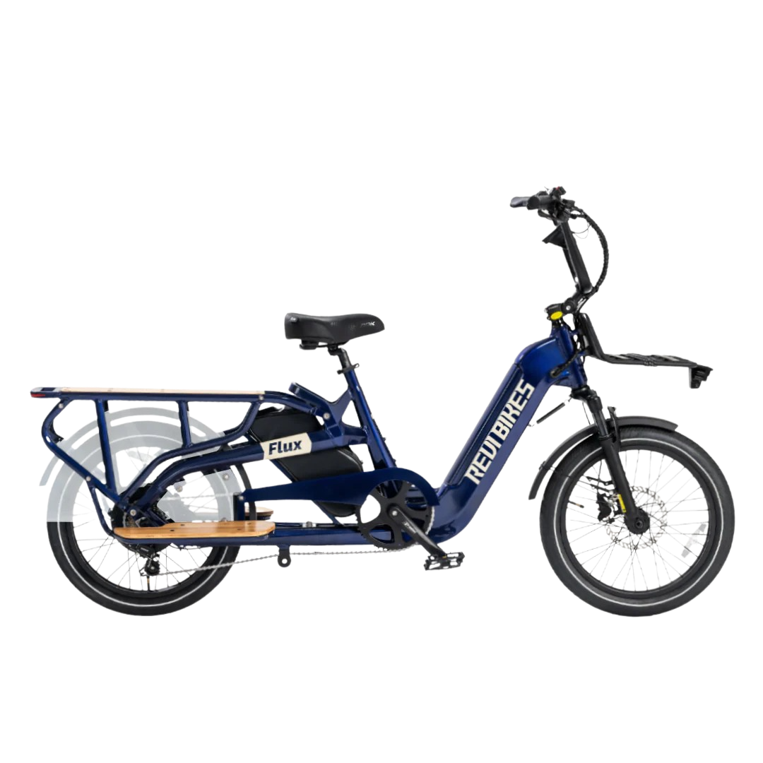 Samson Revi Bikes Flux E-Bike Lithium Ion 48V 15Ah 750W 55 Mile Range 25 MPH New - FLUX-CREAM