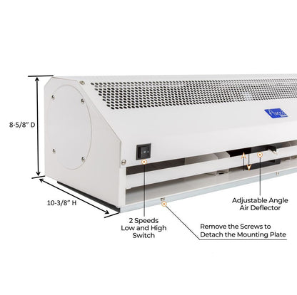AWOCO  Super Power Air Curtain with Motion Sensor 120V Unheated by Awoco - FM1506-MSD