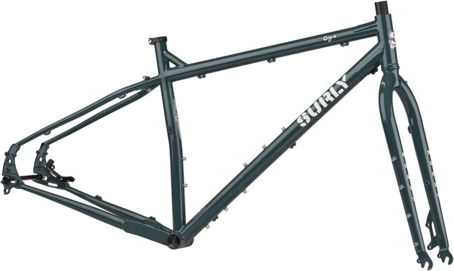 NEW Surly Ogre Adventure Bike Frameset - 29", Steel, Orlok's Shadow - 210000065704