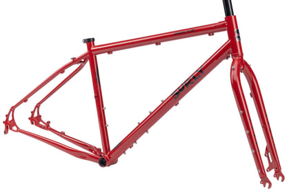 NEW Surly Bridge Club Gravel Touring Adventure Frameset - 27.5", Steel, Lingering Cranberry - 210000074291