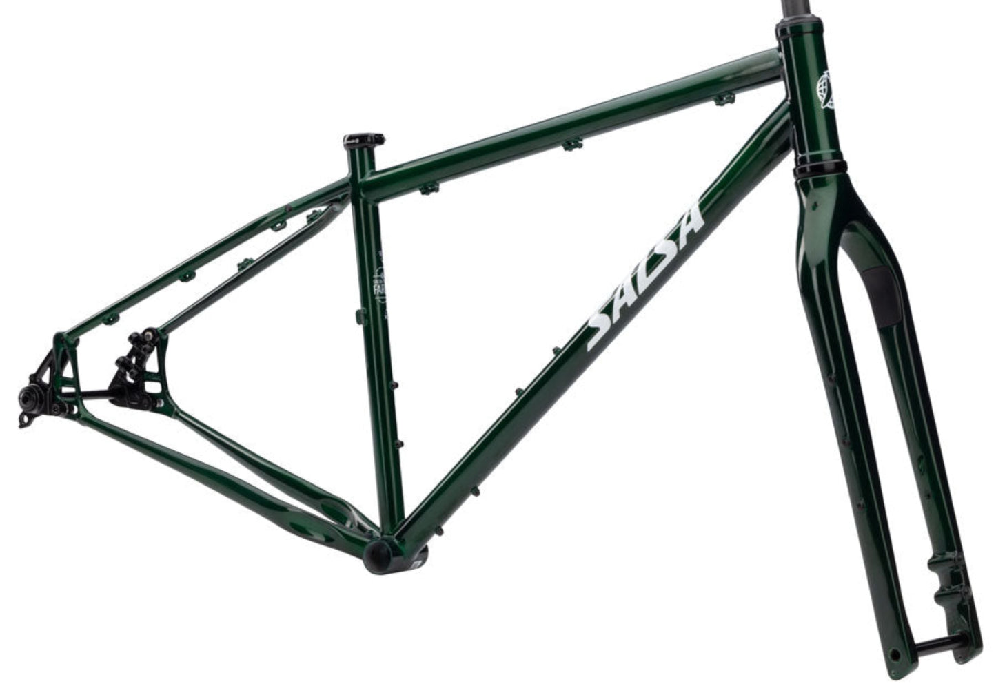 NEW Salsa Fargo Adventure / Bikepacking Frameset - 29", Steel, Peat Moss - 210000073921