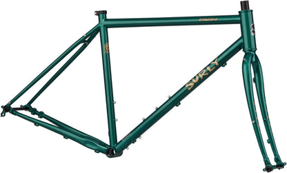 NEW Surly Straggler Steel Gravel Frameset - Subtropic Algae - 210000070363