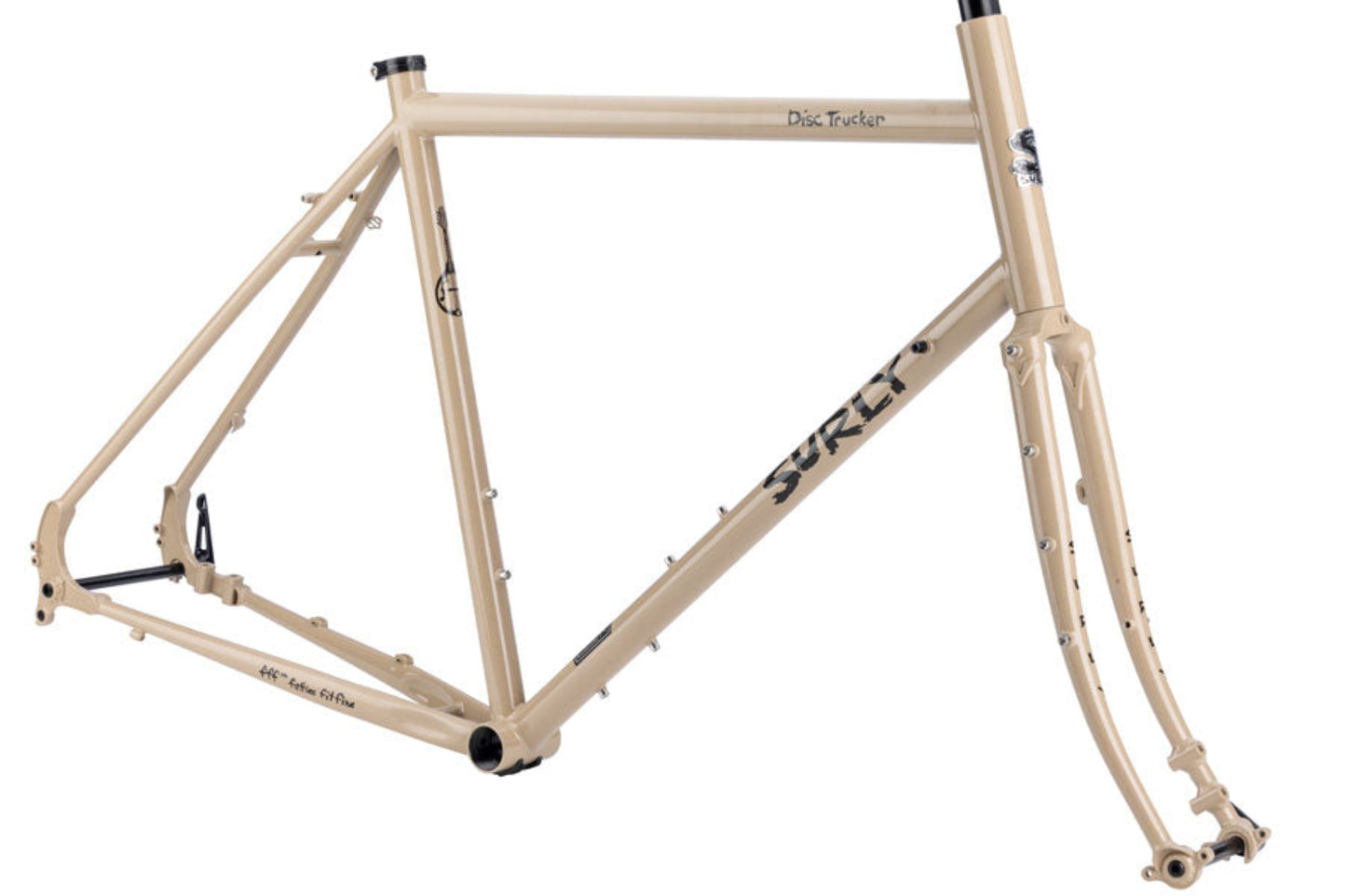 NEW Surly Disc Trucker Frameset - Steel, Touring, 700c, Grandpa's Khakis - 210000073684