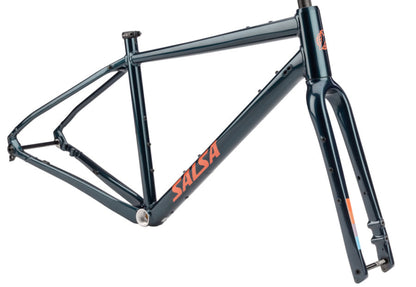 NEW Salsa Journeyer Drop Bar Gravel Frameset - Aluminum, Midnight Blue, 650b/700c - 210000073905