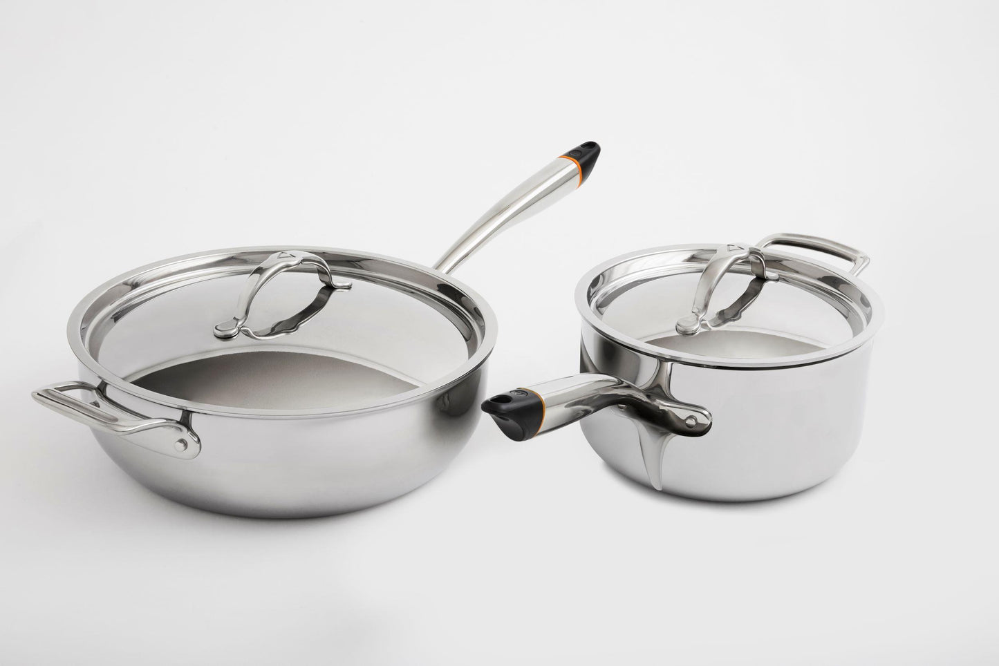 CAFE SmartChef 4-Piece Cookware Set by Hestan Cue in Stainless Steel - UXSMTSET1VSS