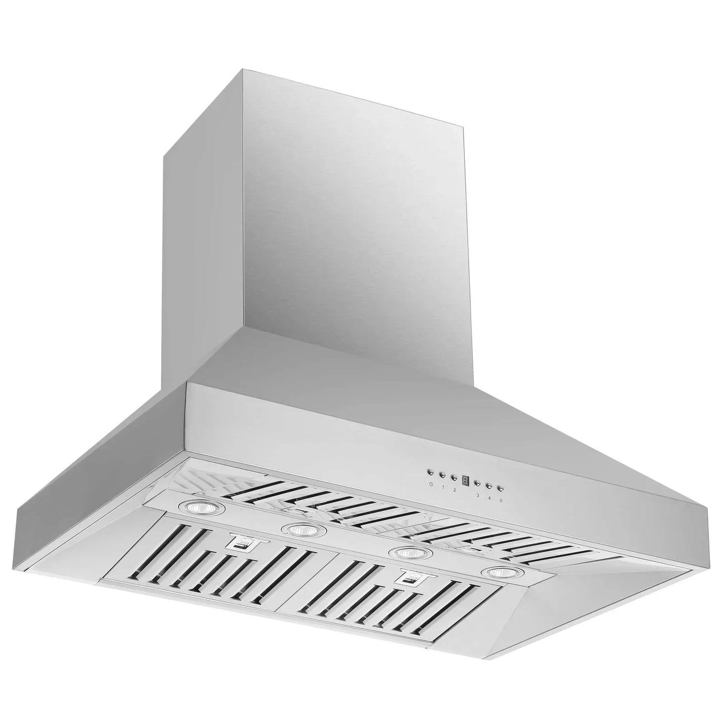 Forno 2-Piece Appliance Package - 36-Inch Gas Range & Wall Mount Hood in Stainless Steel - AP2-6244-36