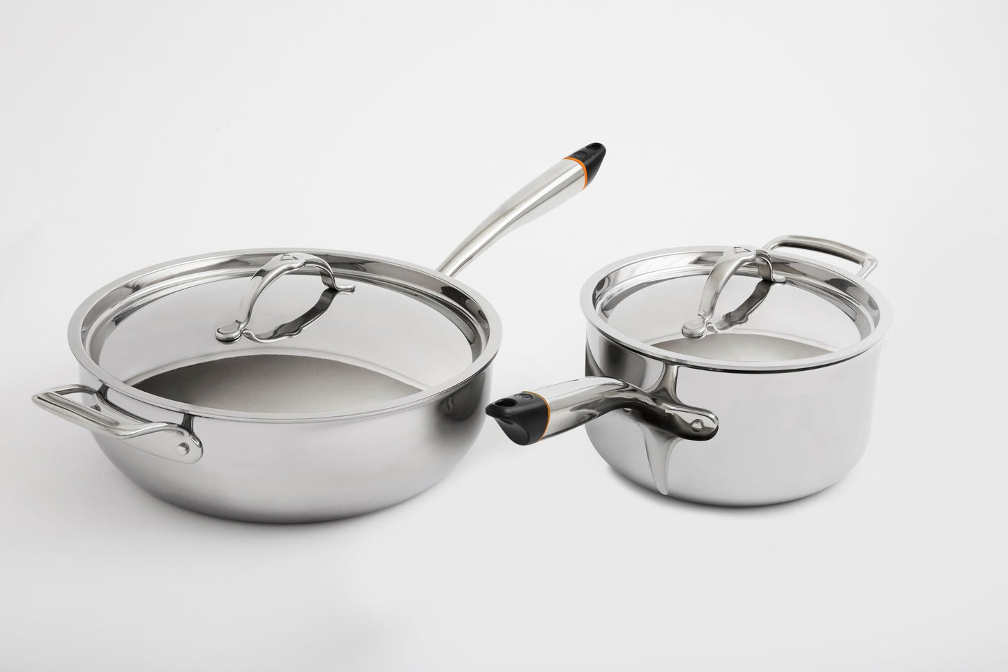 CAFE SmartChef 4-Piece Cookware Set by Hestan Cue in Stainless Steel - UXSMTSET1VSS