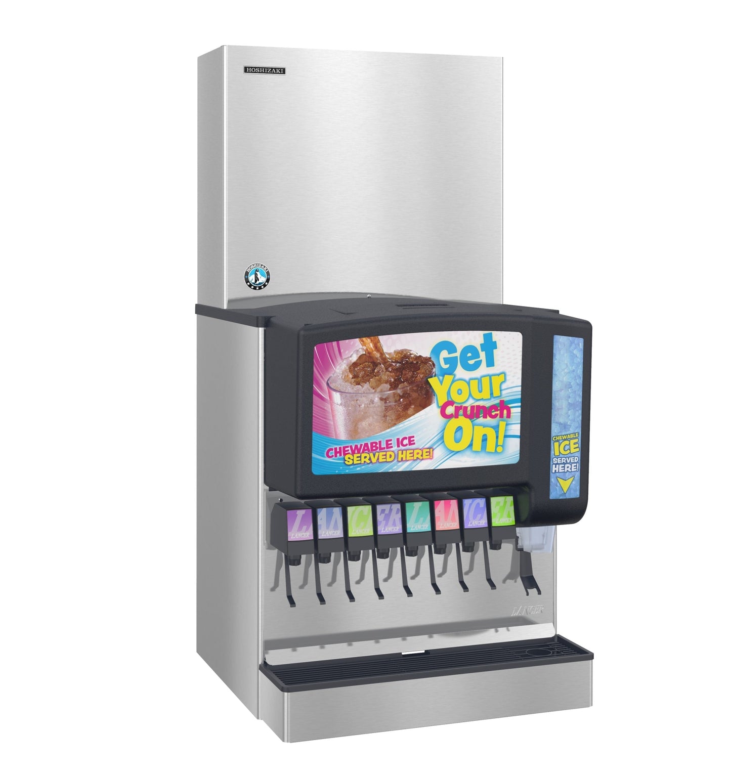 Hoshizaki FS-1001MLJ-C | 30" Wide Remote-Cooled Small Cubelet Ice Maker Serenity Series (Dispenser & Condenser Sold Separately)