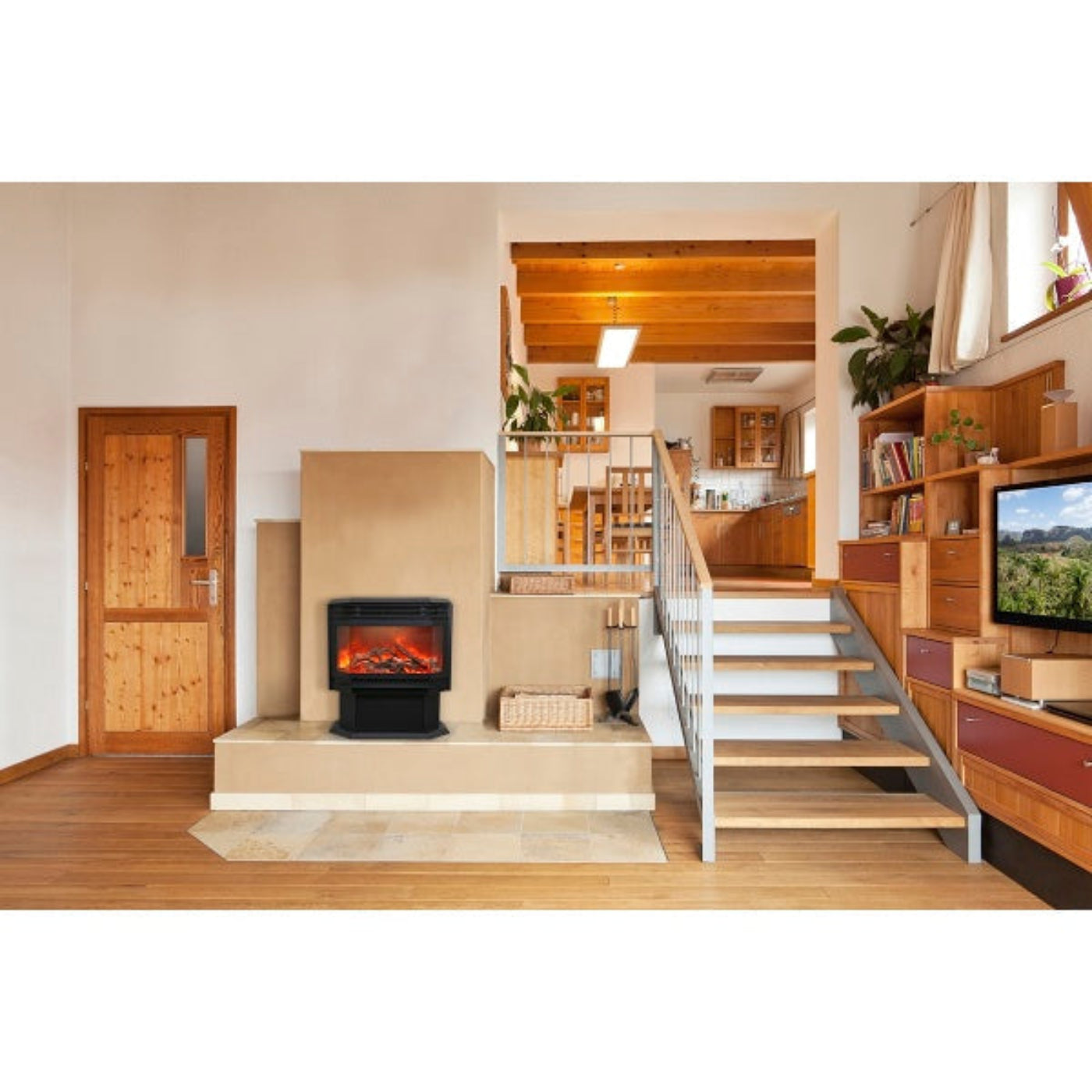 Sierra Flame  Freestand Electric Fireplace - FS-26-922