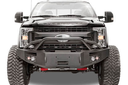 Fab Fours FS05-A1252-1 Ford F250/F350 Superduty 2005-2007 Premium Front Bumper Winch Ready with Pre-Runner Guard