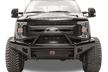 Fab Fours FS05-S1262-1 Ford F450/F550 Superduty 2005-2007 Black Steel Front Bumper with Pre-Runner Guard
